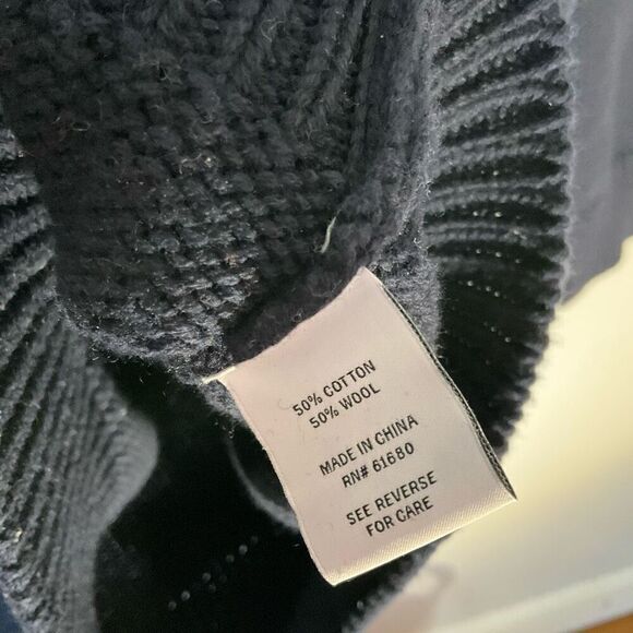 525 America Fair Isle Nordic Mock Neck, Large. Icelandic. - Picture 12 of 13